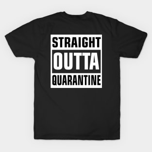 Go All Out Adult Straight Outta Quarantine T-Shirt